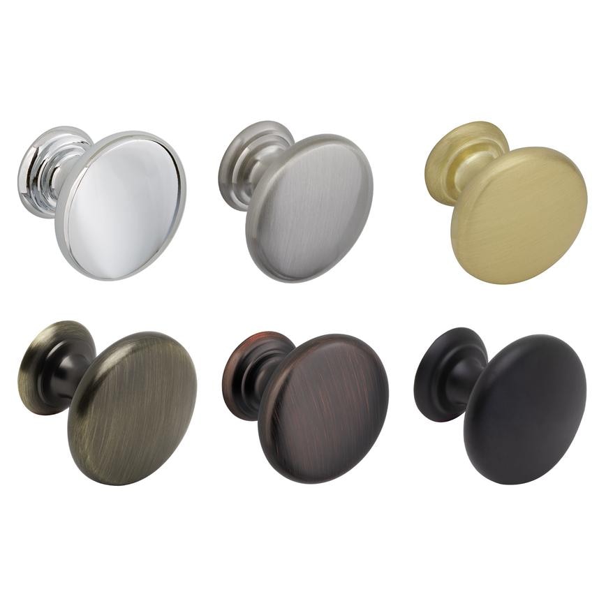 Earl Classic Round Cupboard Door Knob 32mm Family Image