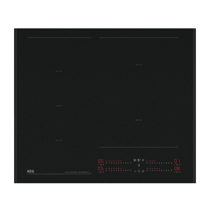 AEG Saphire Matt Blk Ind Hob 60cm Hcm