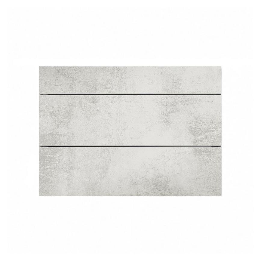 Hockley Textured White Stone 160mm x 1000mm Kitchen Drawer Unit Front View