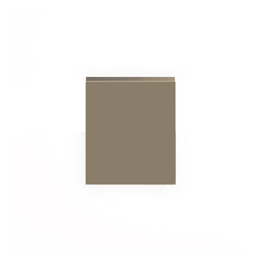 Clerkenwell Matt Metallic Bronze 733mm x 600mm Tall Appliance Tower Kitchen Door Primary Cut Out