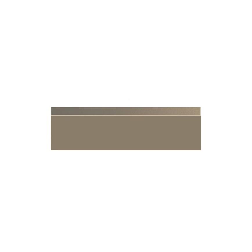 Clerkenwell Matt Metallic Bronze 160mm x 500mm Kitchen Drawer Primary Cut Out