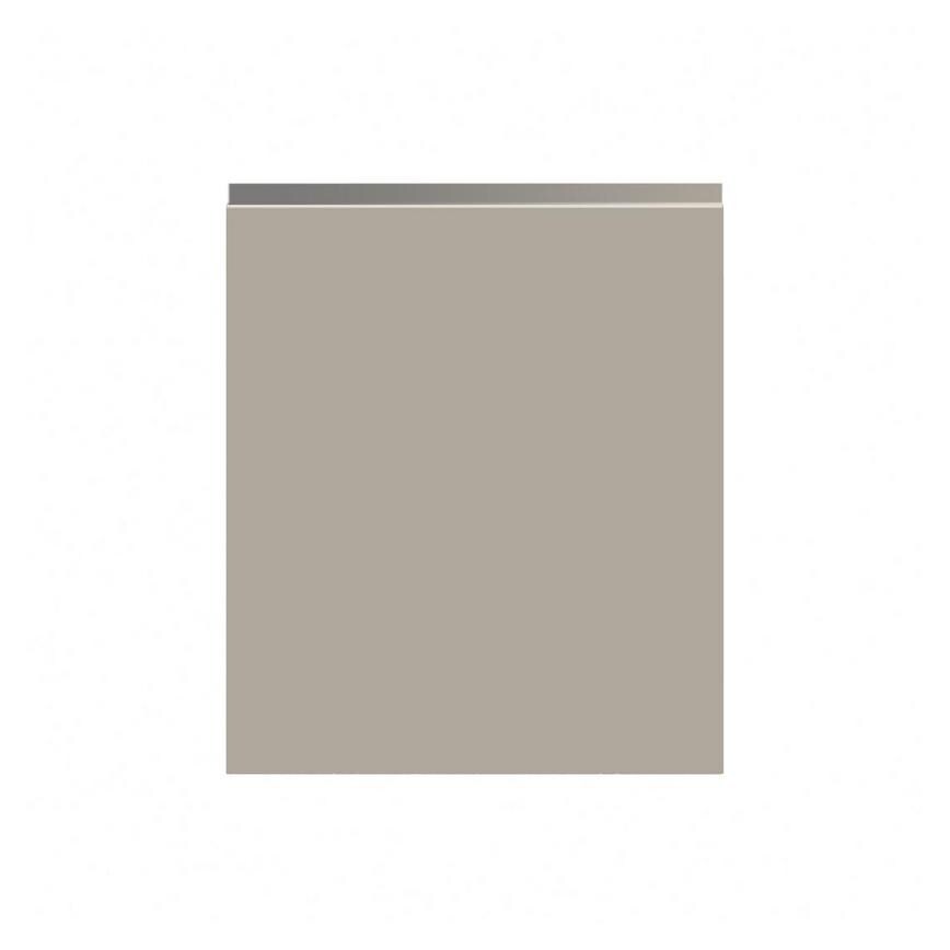 Clerkenwell Matt Metallic Titanium 720mm x 600mm Full Height Kitchen Door Primary Cut Out