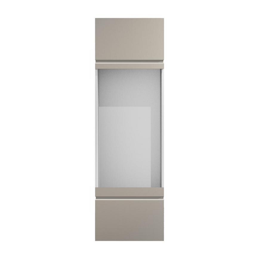 Clerkenwell Matt Metallic Titantium 67mm x 600mm x 19mm Filler Panel Additional Cut Out