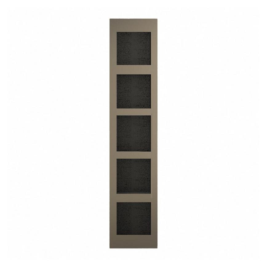 Clerkenwell Matt Metallic Bronze 720mm x 150mm Wine Rack Primary Cut Out