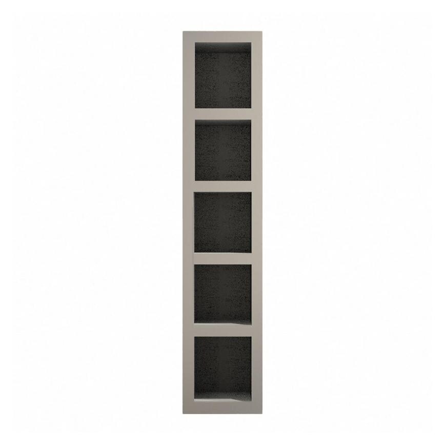 Clerkenwell Matt Metallic Titanium 720mm x 150mm Wine Rack Primary Cut Out