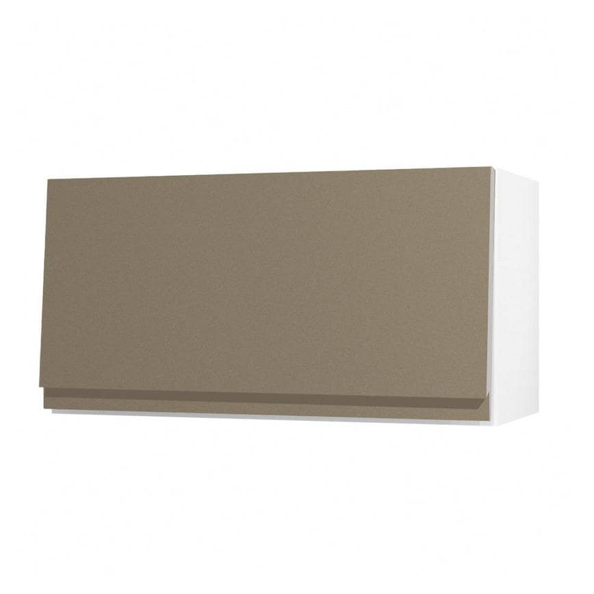 Clerkenwell Matt Metallic Bronze 360mm x 700mm Half Height Kitchen Door or Drawer Angled Open