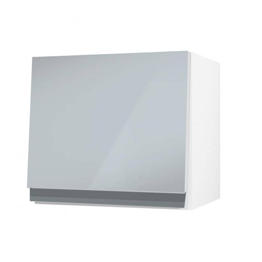 Clerkenwell Gloss Mist 360mm x 400mm Half Height Kitchen Door or Drawer Angled Open