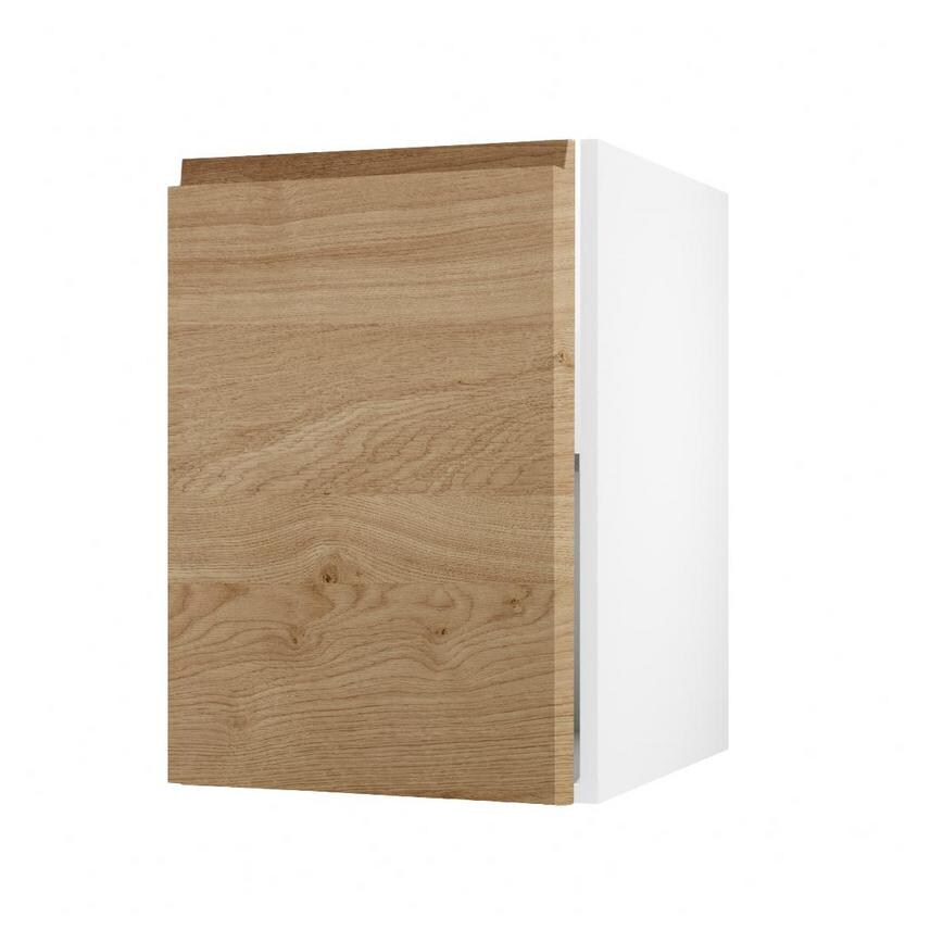 Clerkenwell Matt Natural Oak 720mm x 500mm Full Height Kitchen Door Angled Open