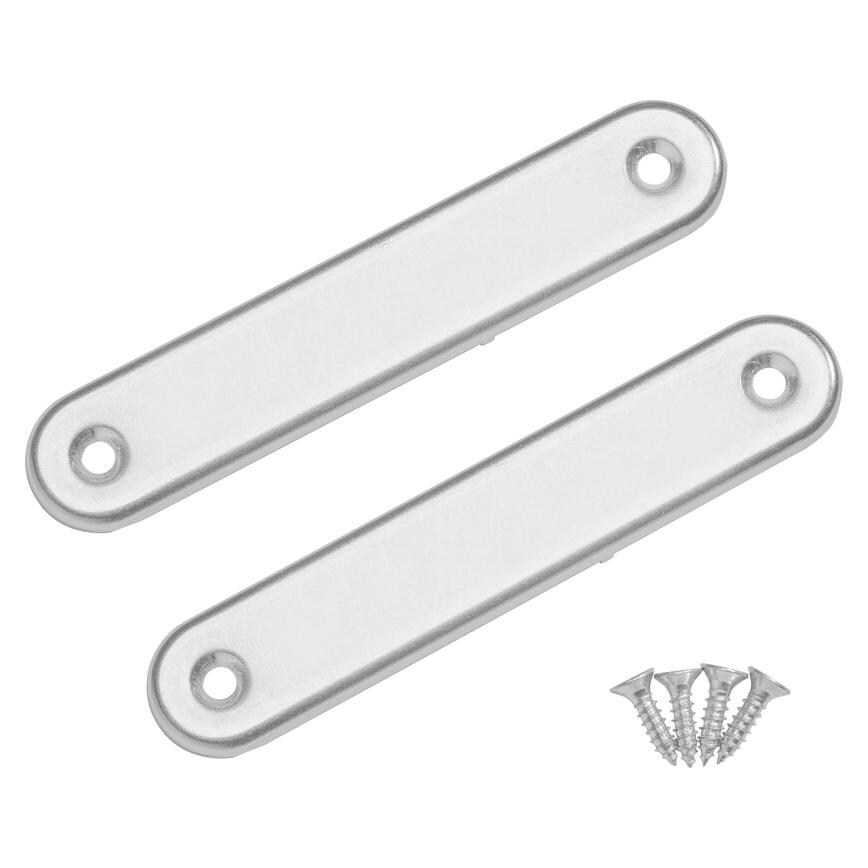 L120mm x H30mm Aluminium Jointing Plate Pack of 2