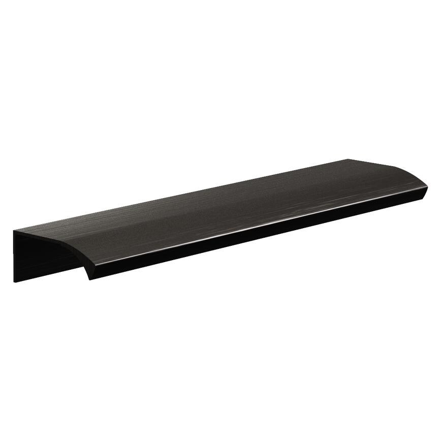 Brushed Black Curved Profile Handle 180mm