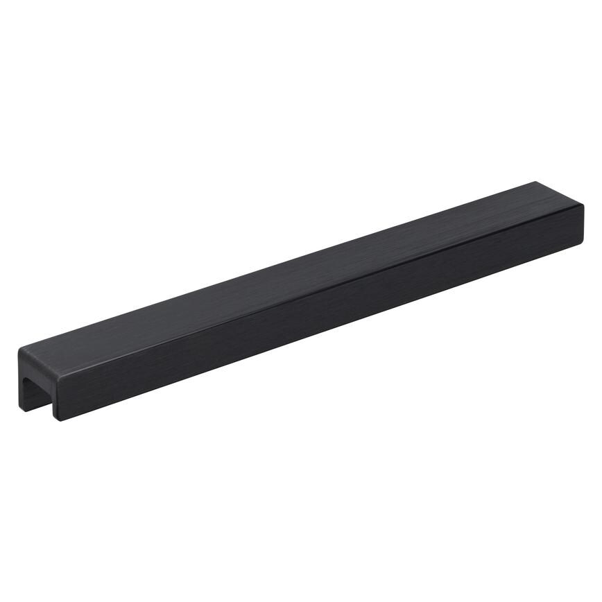 Black mounted handle 190mm