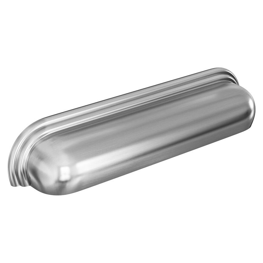 Brushed Nickel Wide cup handle cutout