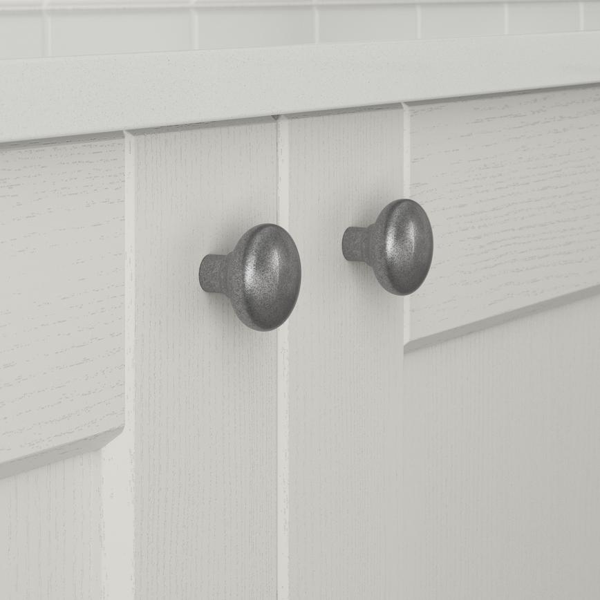 Pewter Knob Handle