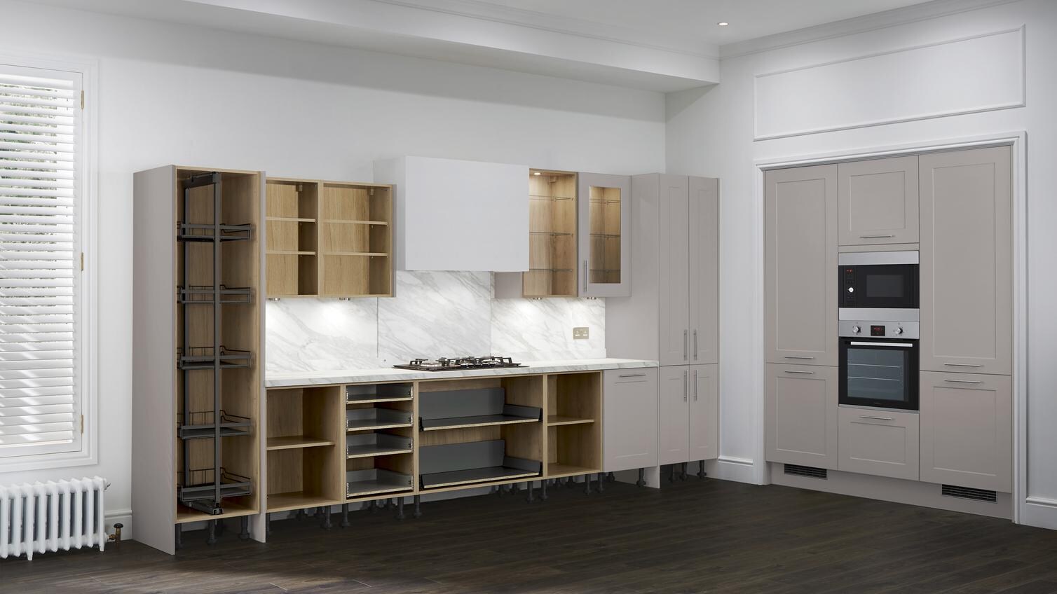 Our cabinets (Natural Oak) - kitchen brochure