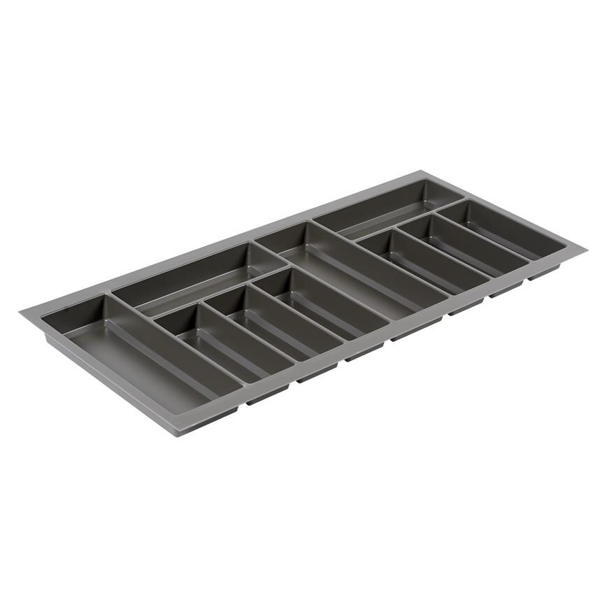 Upgrade Anthracite Cutlery Tray 1000mm