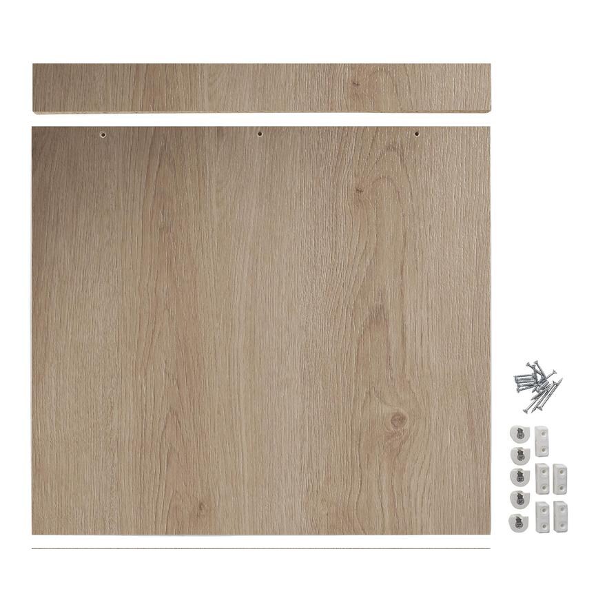Natural Oak Appliance Tower Fixed Mid Shelf Pack