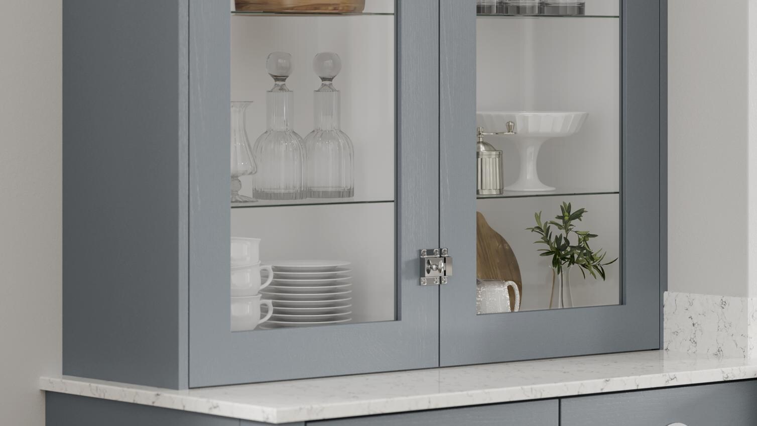 Chilcomb Dusk Blue - Dresser Unit