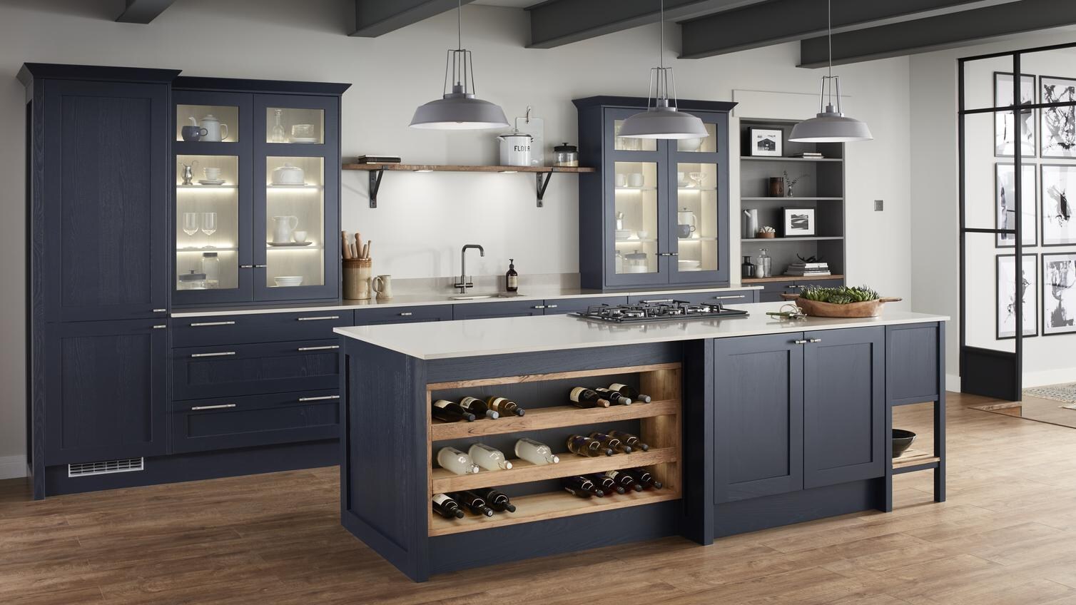 Howdens Chilcombe Navy Main 2 W_ UNIT