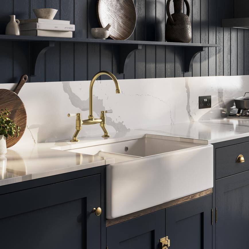Chilcomb Navy In-Frame Sink Cameo