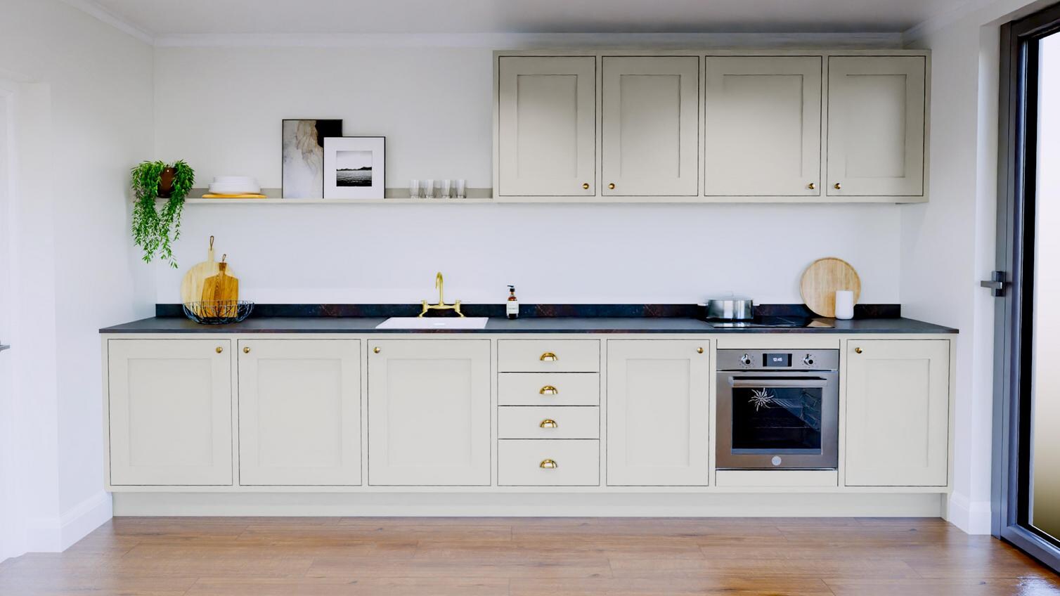 Chilcomb Inframe Porcelain Single Wall Kitchen