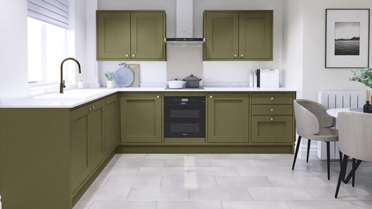Chilcomb Olive Inframe EKES Set Shot L Shape 