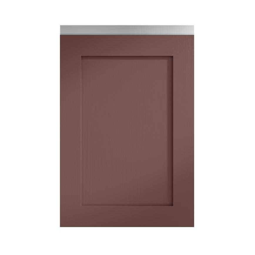 Chilcomb Earth Red Handleless Frontal