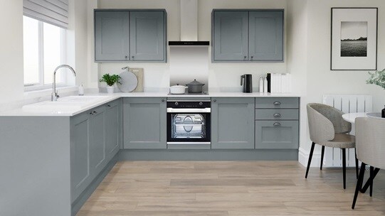 Elmbridge Dusk Blue EKES LShape