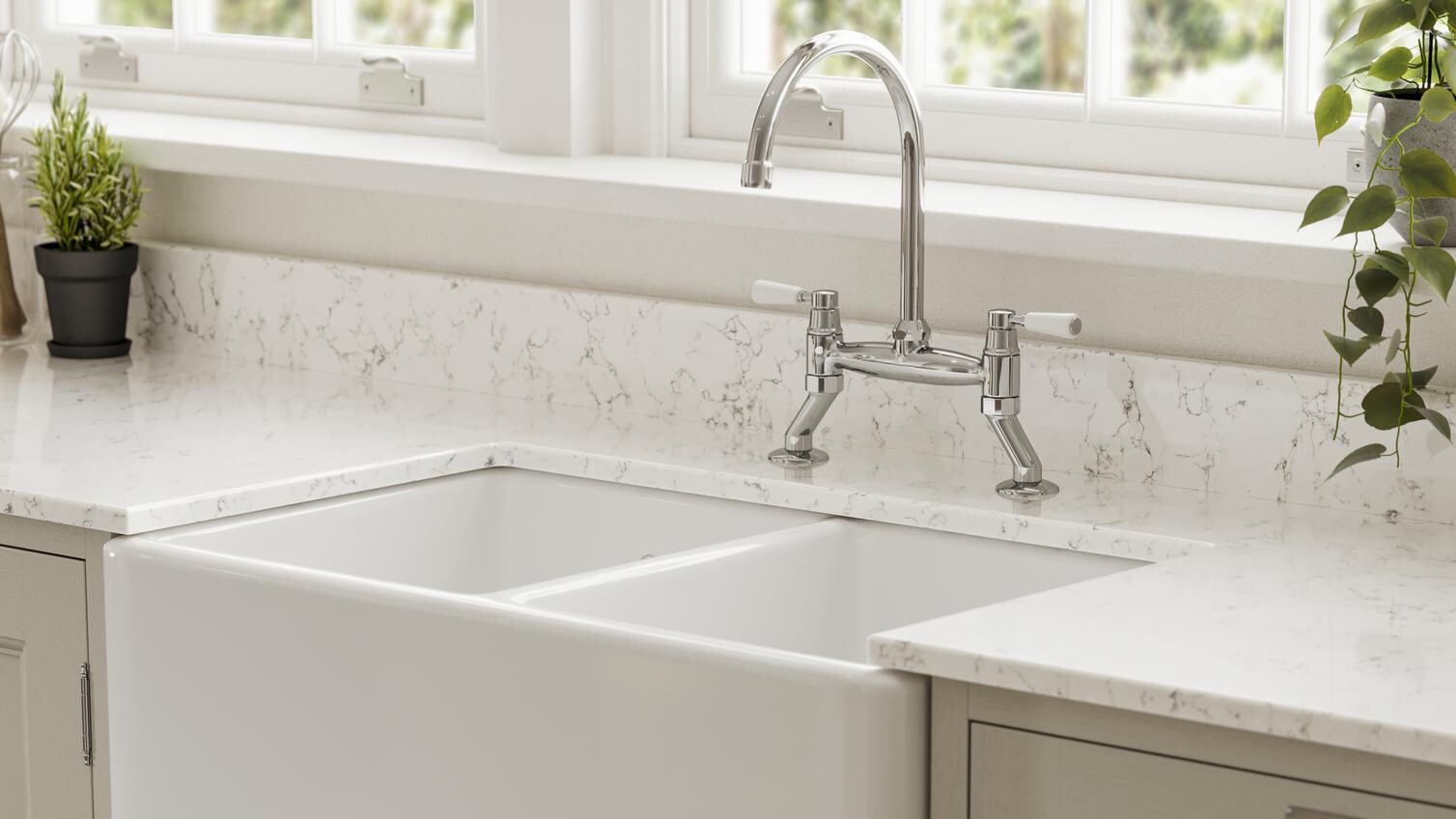 Elmbridge Pebble In Frame Sink Cameo