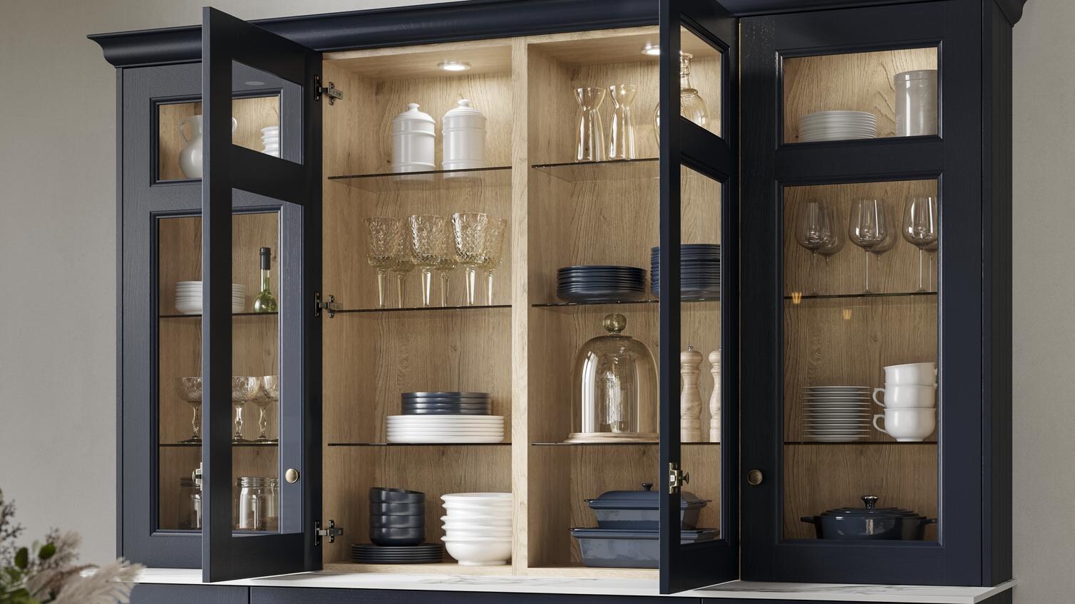 Elmrbridge Navy Dresser