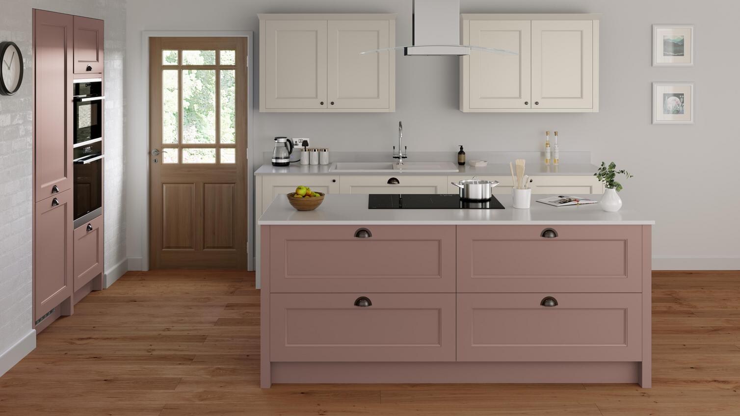 Elmbridge PTO Antique Rose and Porcelain EKES Island