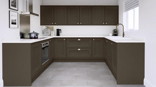 Elmbridge Truffle Inframe EKES Set Shot U Shape