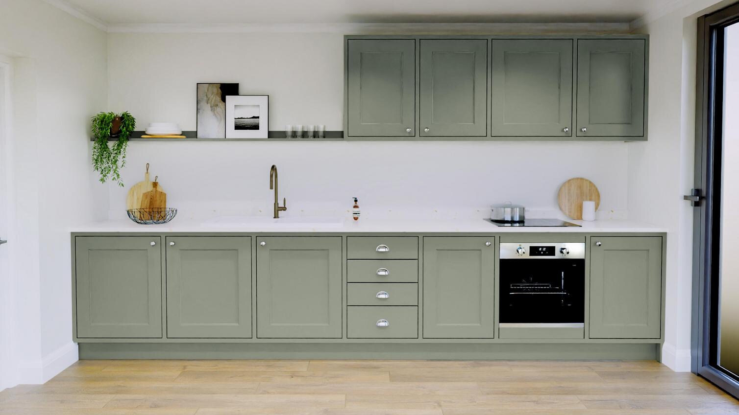 Elmbridge Reed Green Inframe EKES Set Shot Single Wall 