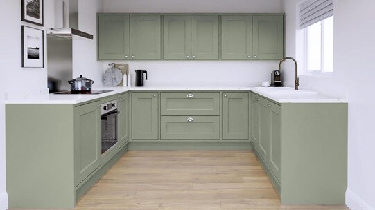 Elmbridge Reed Green Inframe EKES Set Shot U Shape