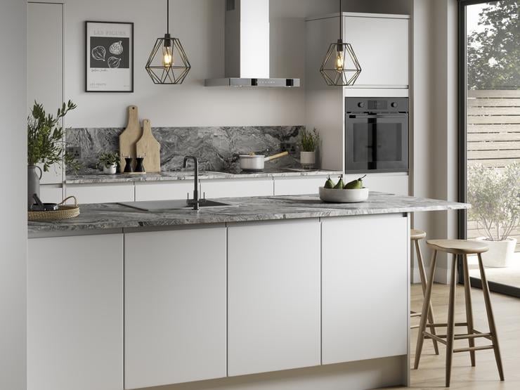 Clerkenwell Super Matt Handleless Dove Grey