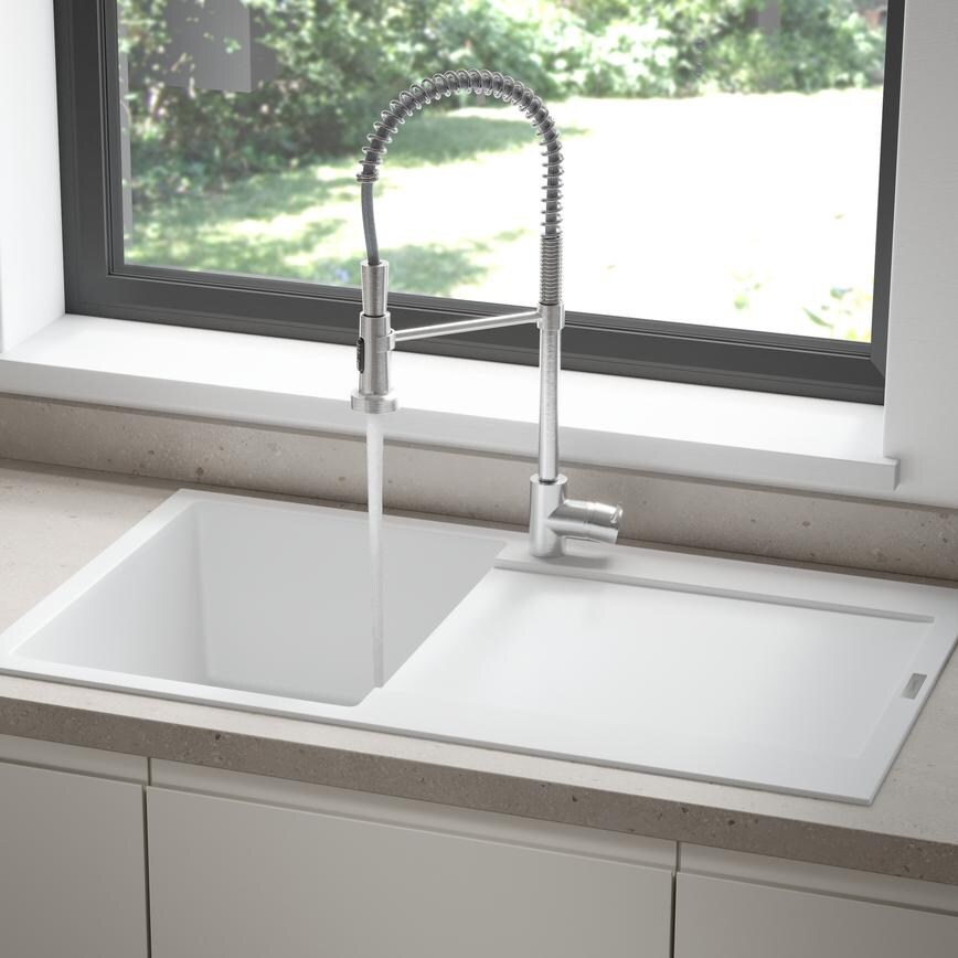 Clerkenwell Super Matt Porcelain Sandstone Sink & Tap 