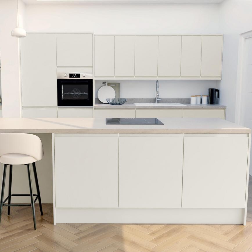 Clerkenwell Standard Super Matt Porcelain EKES Set Shot Island CAD