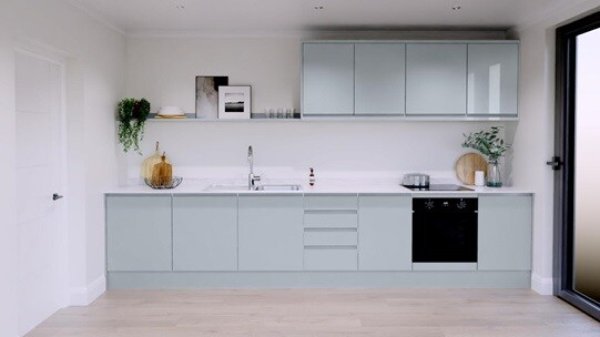 Clerkenwell Standard Mist EKES Set Shot Single Wall CAD