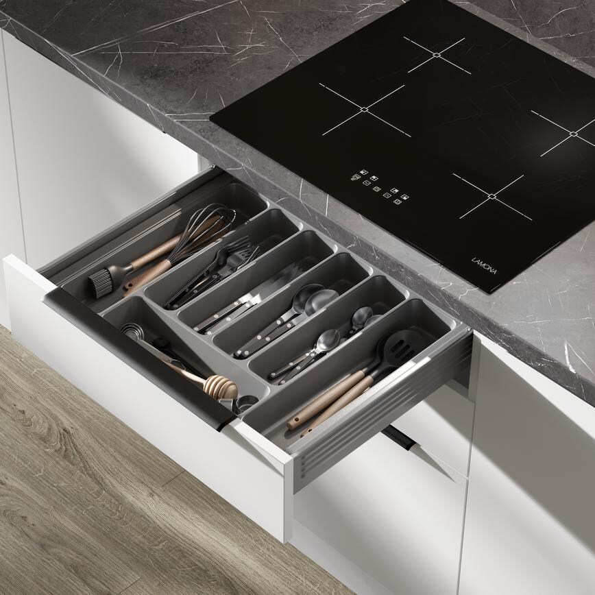 Greenwich Gloss White Drawer Storage