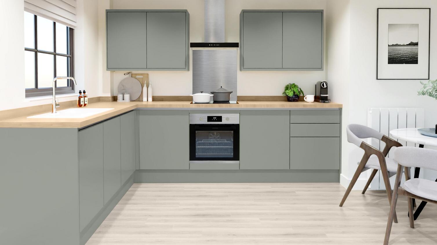 Greenwich Reed Green EKES L Shape