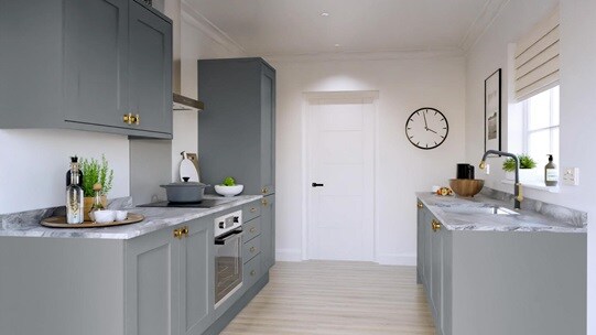 Chelford Dusk Blue EKES Galley