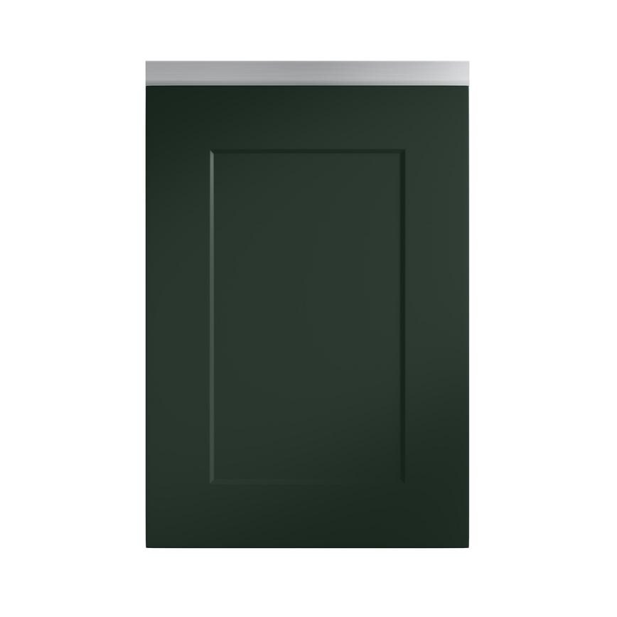 Chelford Fir Green Handleless frontal
