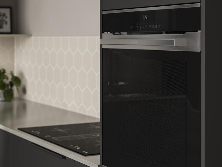 Hockley Super Matt Charcoal Oven detail