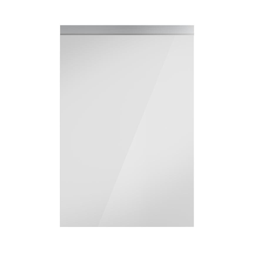 Hockley Mirror Gloss White Handleless Frontal