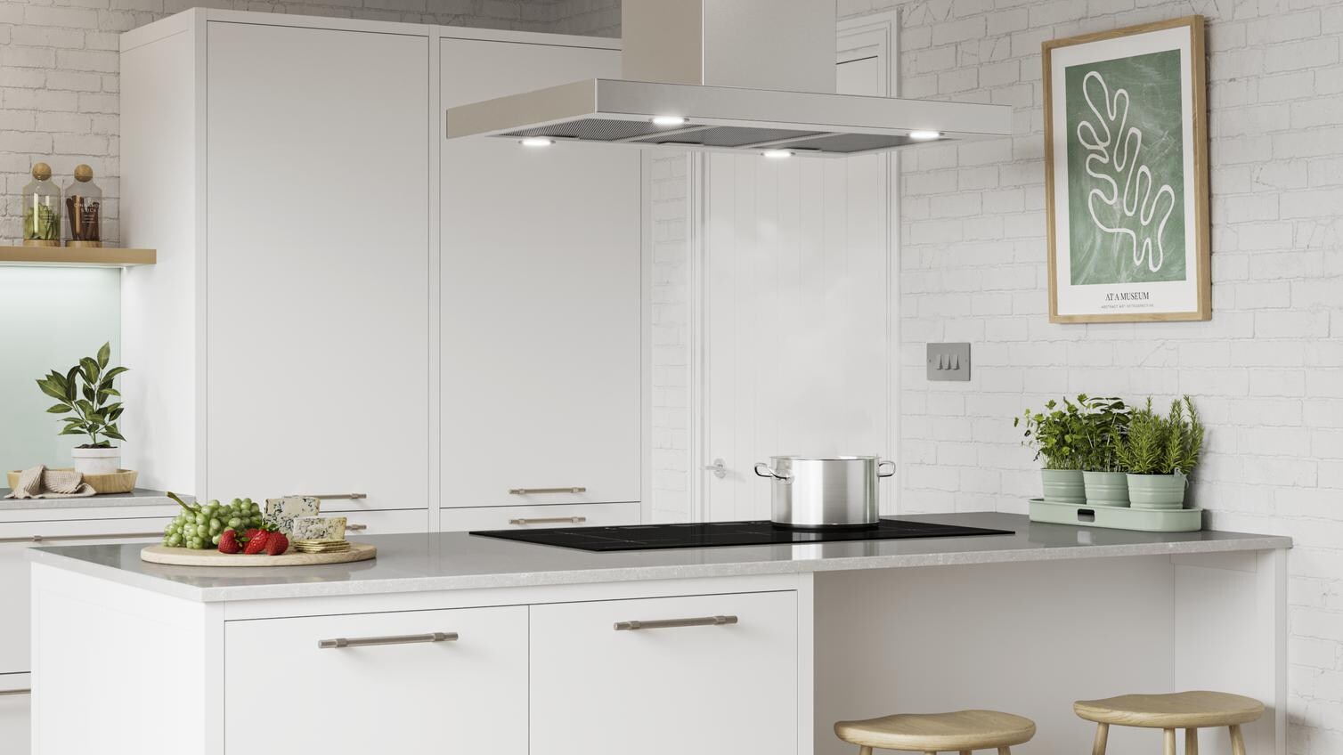 Hockley Super Matt White In-frame