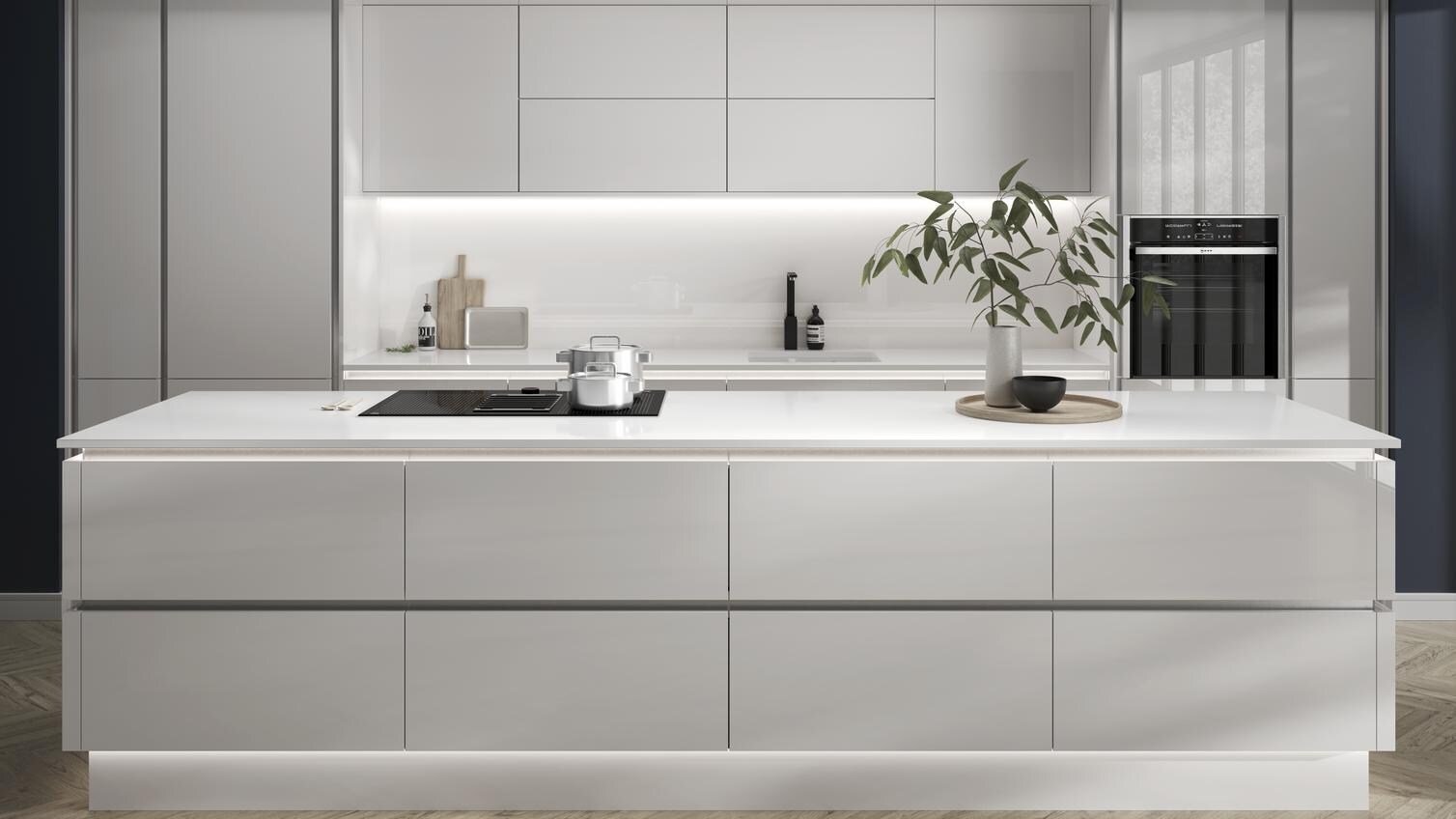 Hockley_MirrorGloss_DoveGrey_Handleless_Main_Final