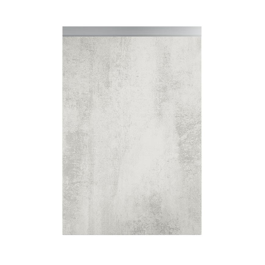 Hockley Textures White Stone Handleless Frontal
