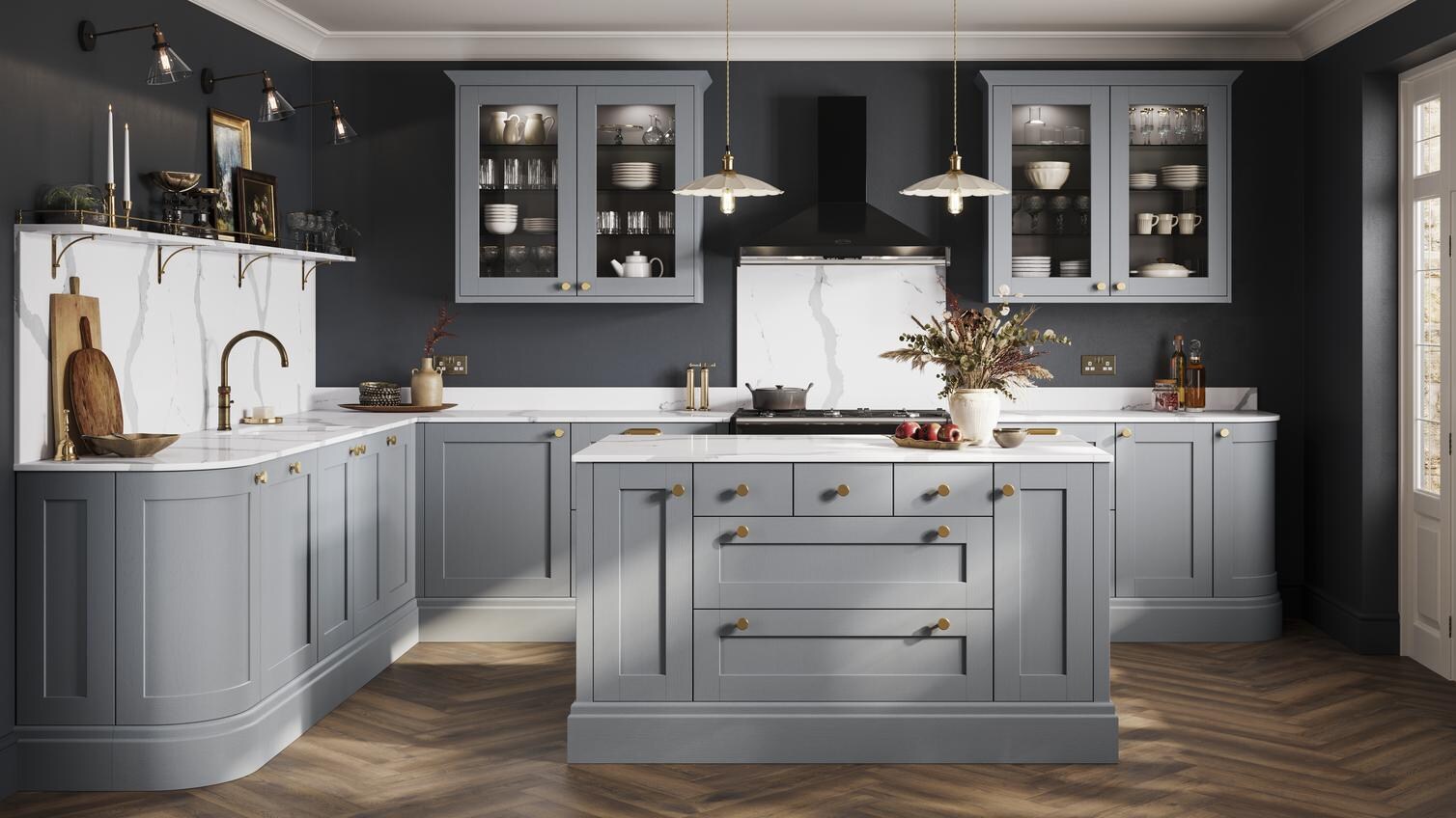Halesworth Dusk Blue Main Set Shot
