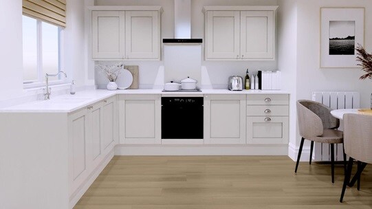 Halesworth Dove Grey EKES L Shape