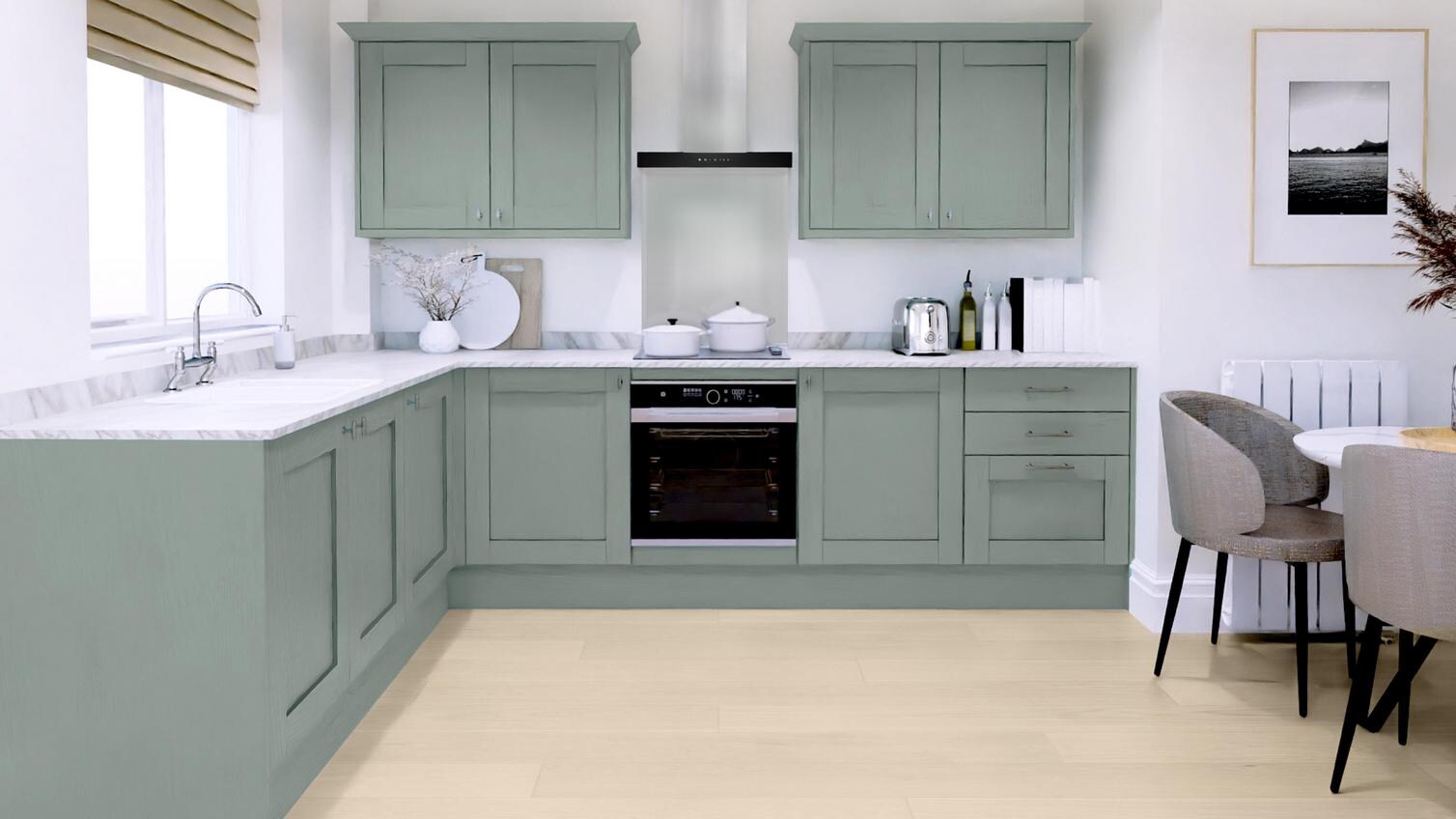 Halesworth Seafoam EKES L Shape