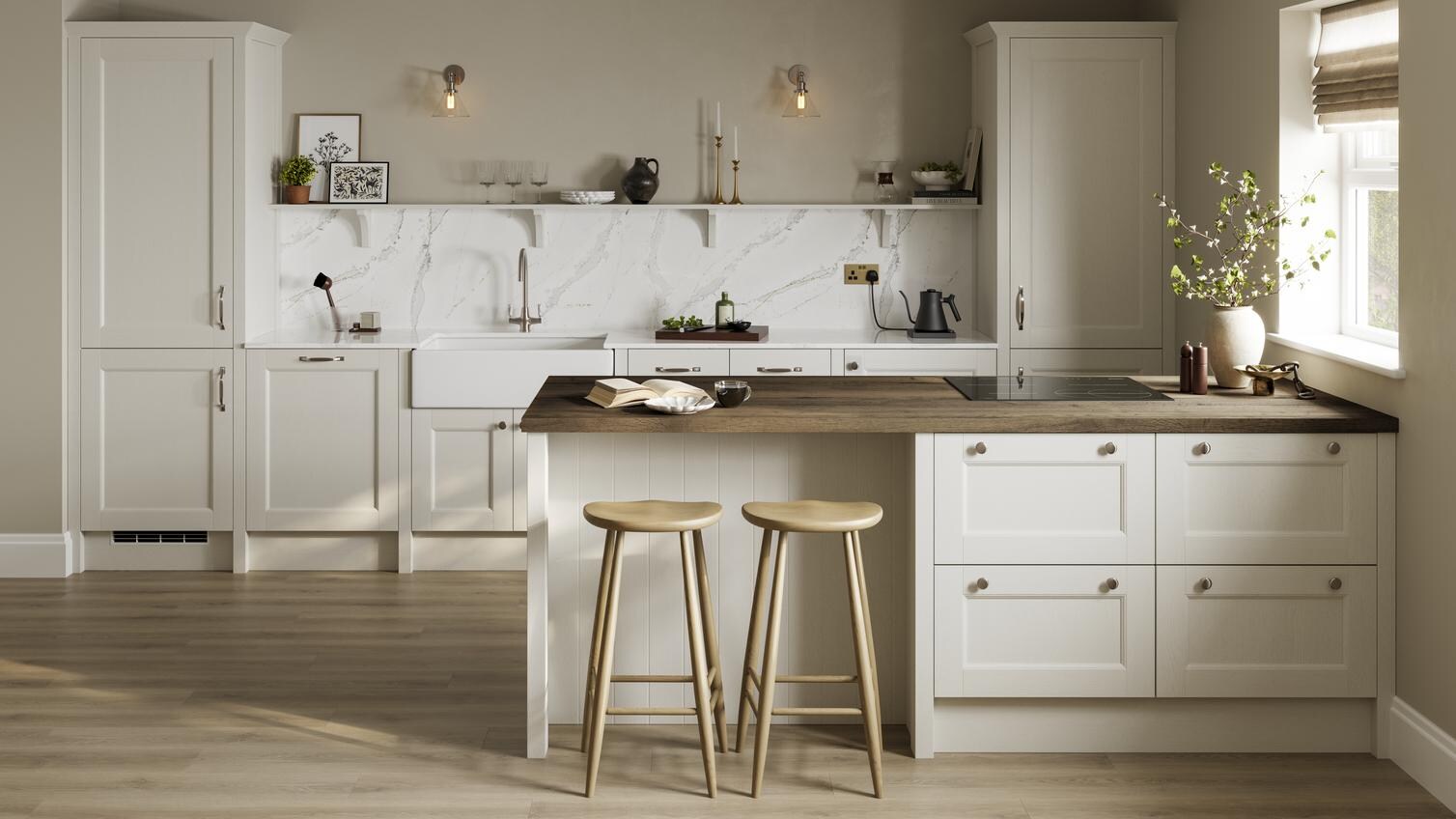 Bridgemere Porcelain Main Kitchen Set Shot 